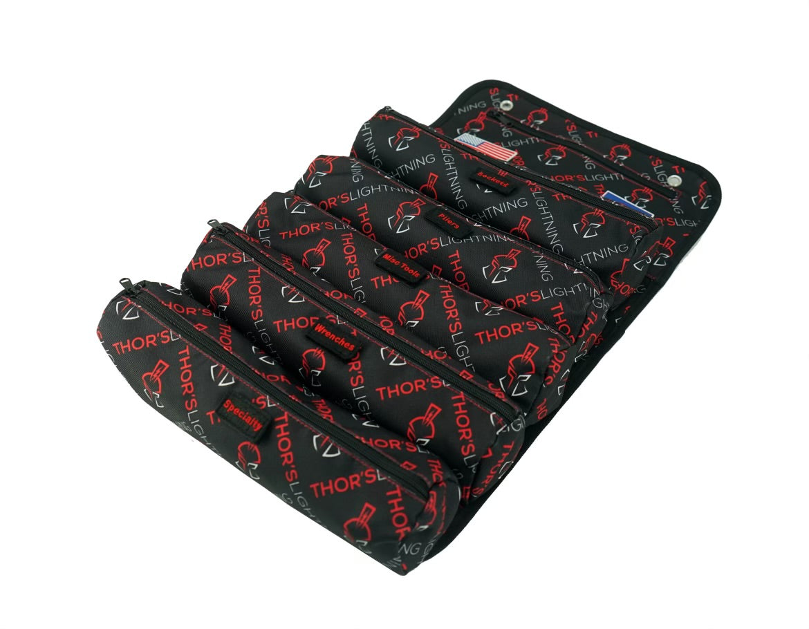 Thor's Lightning Universal Heavy Duty Roll Up Tool Bag Thor's Lightning Universal Heavy Duty Roll Up Tool Bag
